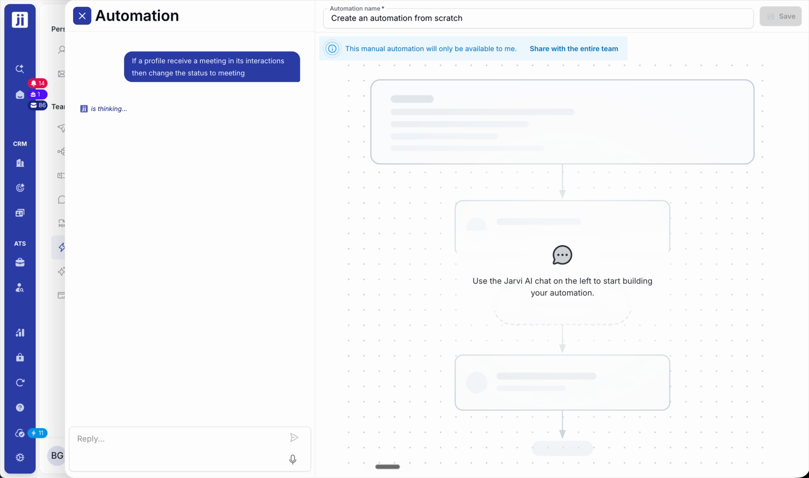 Interaction rule configuration